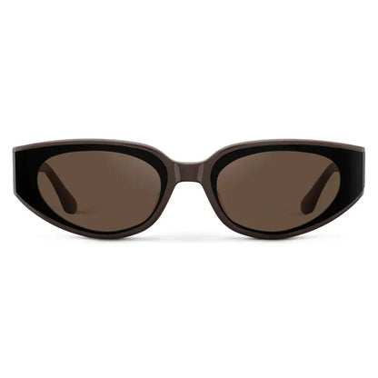 Modern Flat-Lens Cat-Eye Sunglasses Eyewear Shades