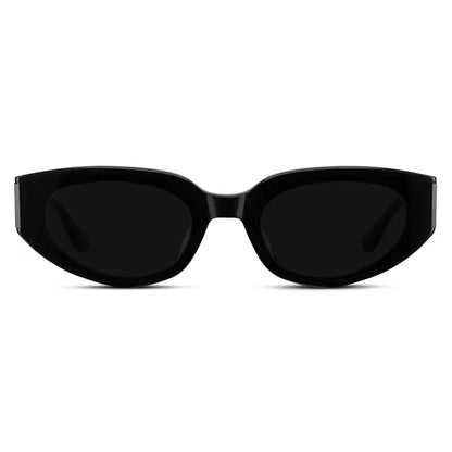 Modern Flat-Lens Cat-Eye Sunglasses Eyewear Shades